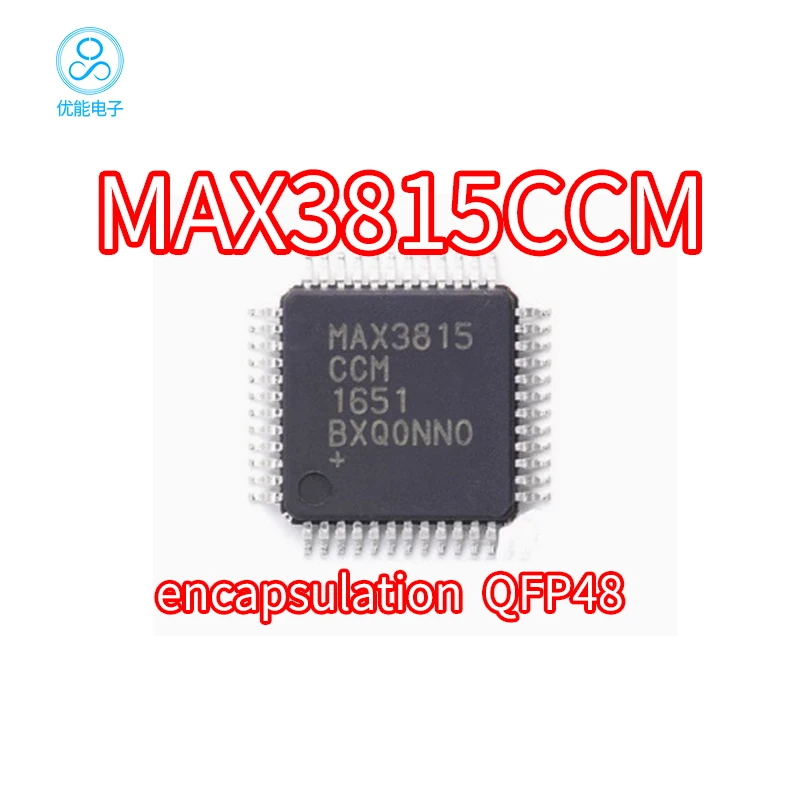 MAX3815CCM MAX3815 SMT QFP-48 Package MAX3815CC MAX3815