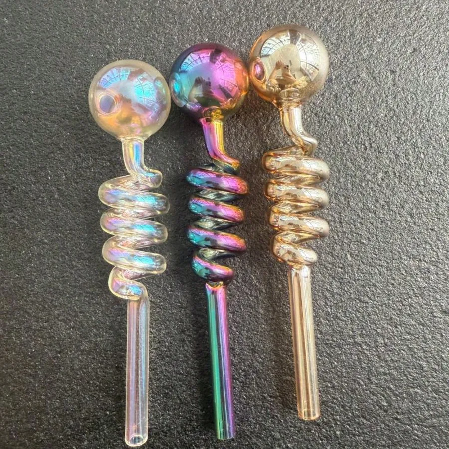 5.5-Inch Colorful High Borosilicate Glass Straws - For Birthday Parties/Cocktails/Whiskey/Coffee/Juice