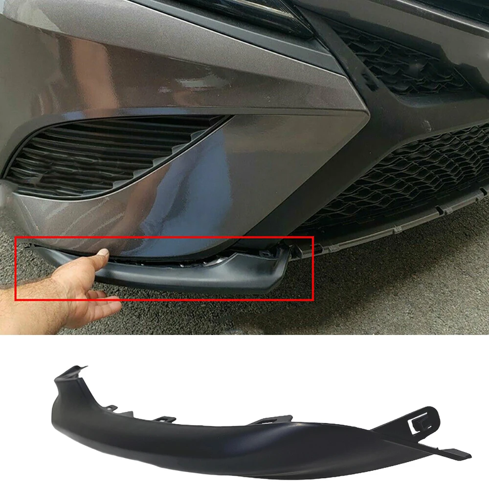 

Left Front Bumper Lip Protective Corner Cover Trim for Toyota Camry SE XSE 2018-2020 5312406120