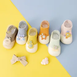 Summer Autumn Unisex baby Toddler Shoes Children's Indoor Socks Shoes Baby Girls Boys Anti-slip Floor Socks Kids First Walker