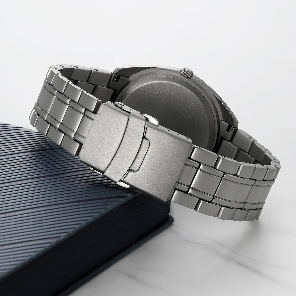 BERNY T2597M T2567M Watch Full Titanium Strap Replacement