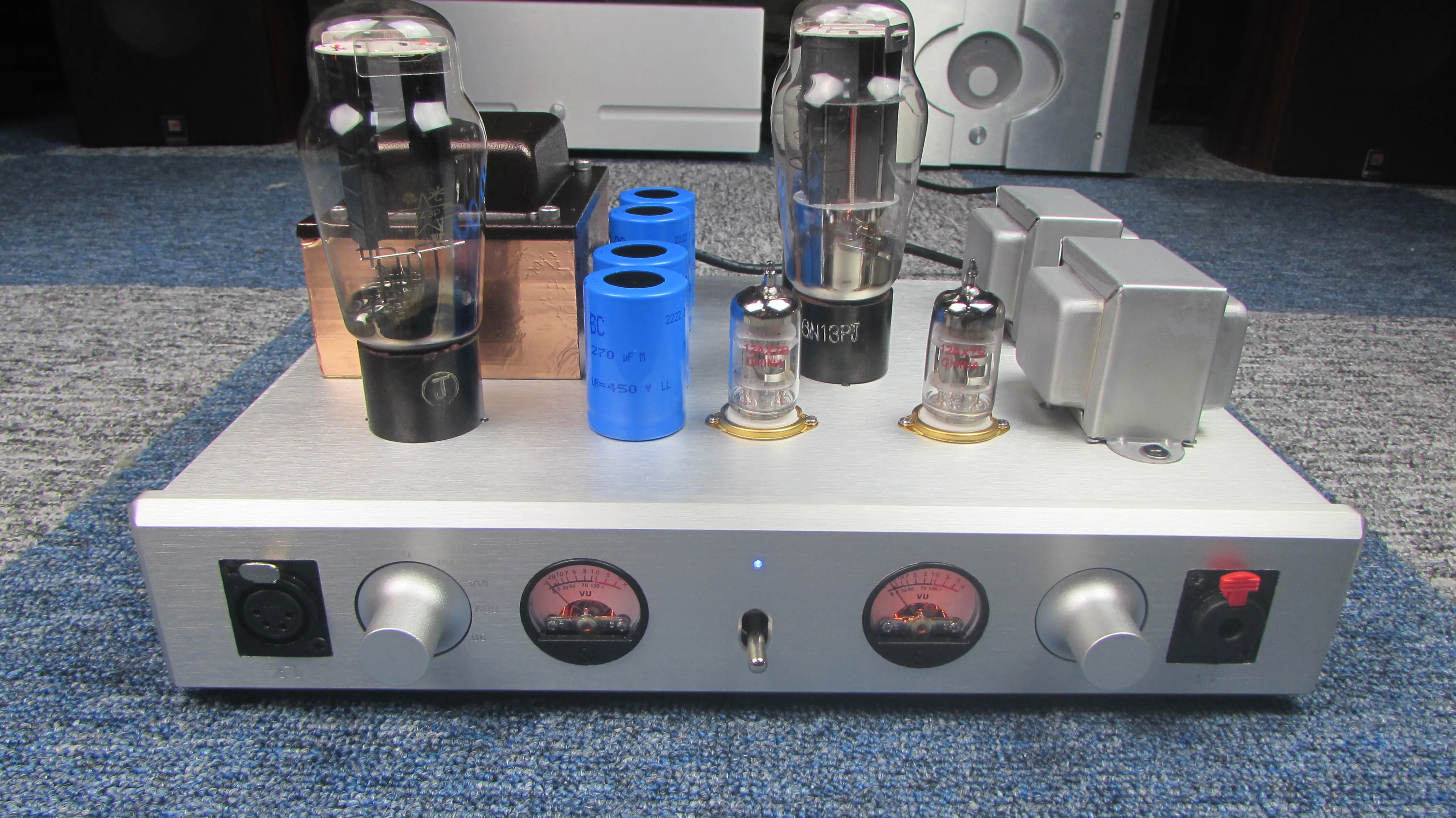 6N5P 6080 amplifier, cow output, bile preamp, pure bile amp, tube headphone, amplifier amplifier 5Z3P*1, 12AX7*2, 6N5P/6N13P*2