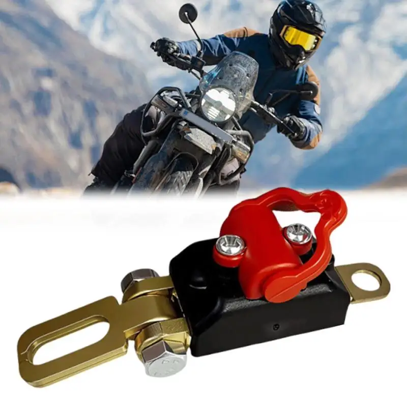 12V Waterproof Motorcycle Battery Kill Switch Anti-Drain Power Cut Protection for E-Bike ATV Scooter Modification