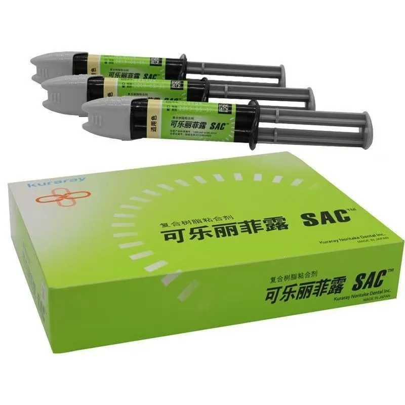 Dentistry Dental Materials SAC Double Solidification Resin Adhesive Compound Agent All Ceramic Crown Bonding Enhanced Easy