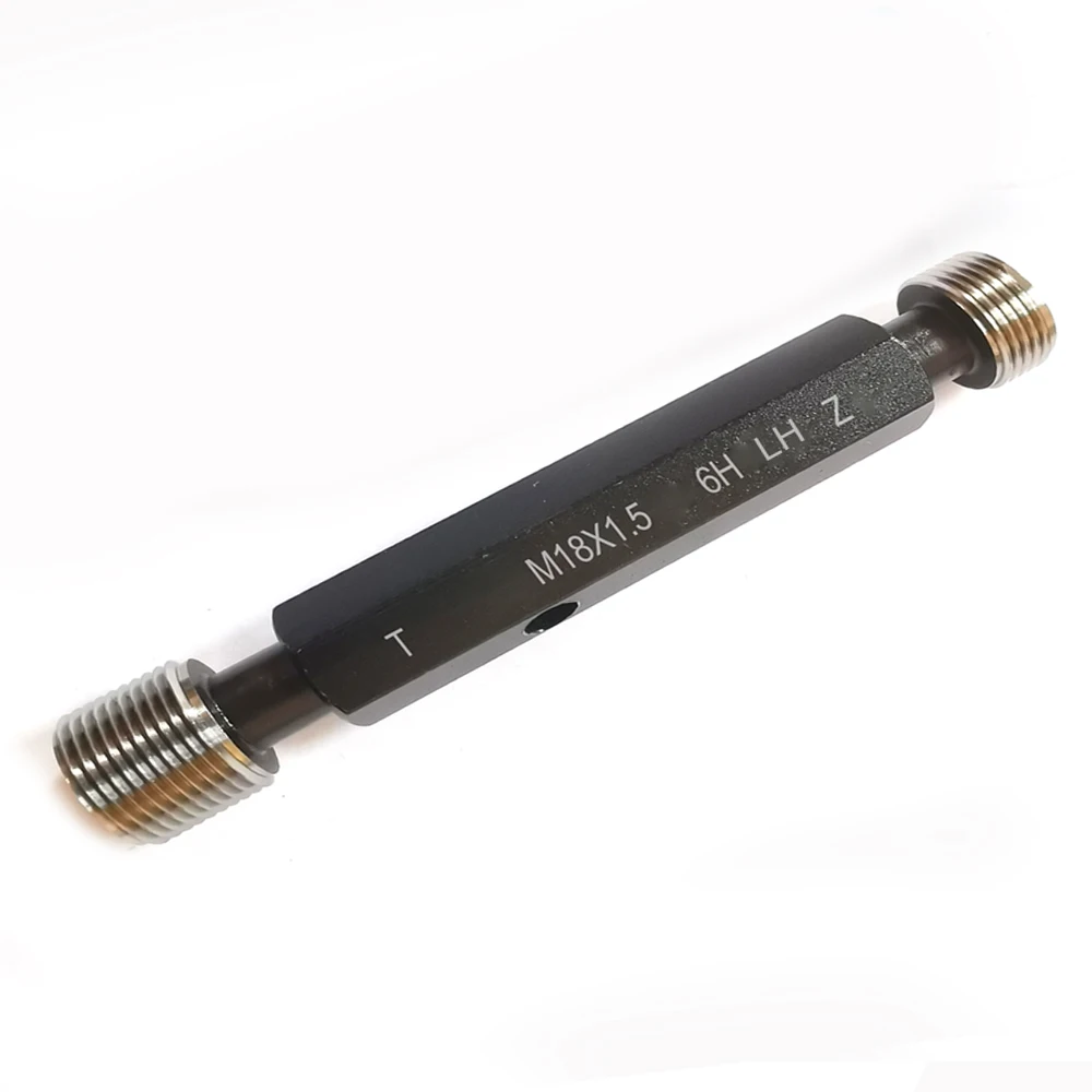 Imagem -06 - Mão Esquerda Rosca Métrica Plug Gage Calibre 6h lh Fio Fino Calibres m8 M10 M12 M14 M15 M16 M17 M18 M20 M22 M24 M25 M26 M27 M28 M30