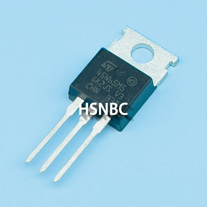 10Pcs/Lot 45N65M5 STP45N65M5 TO-220 650V 35A MOSFET Power Transistor 100% New Original