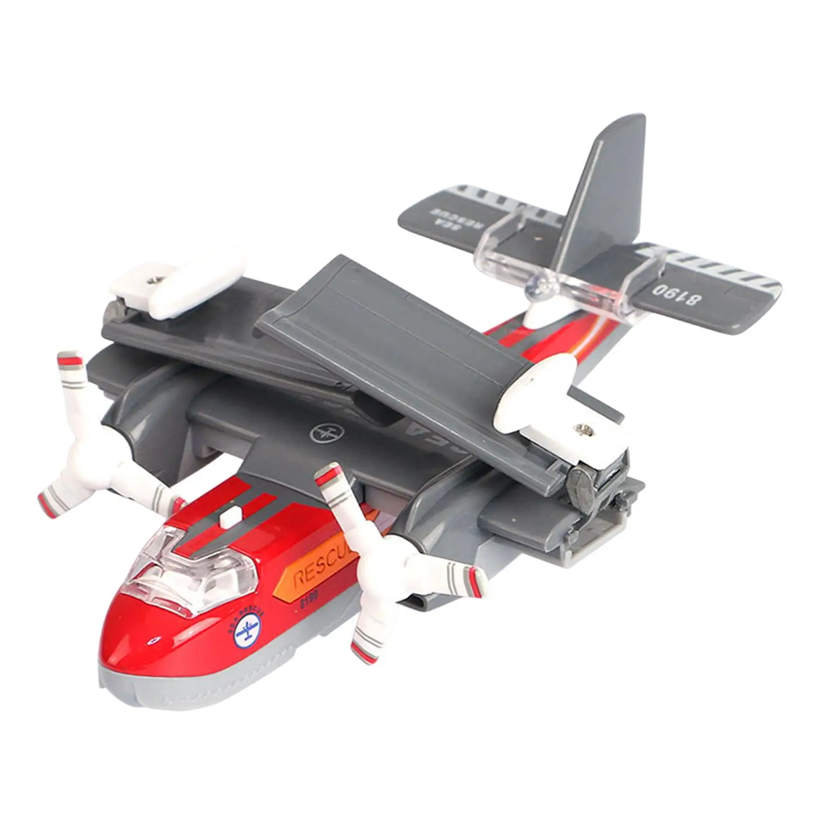 

Airplane Toy Realistic Helicopter Toy Pull Back for Boys Girls Kids Gifts