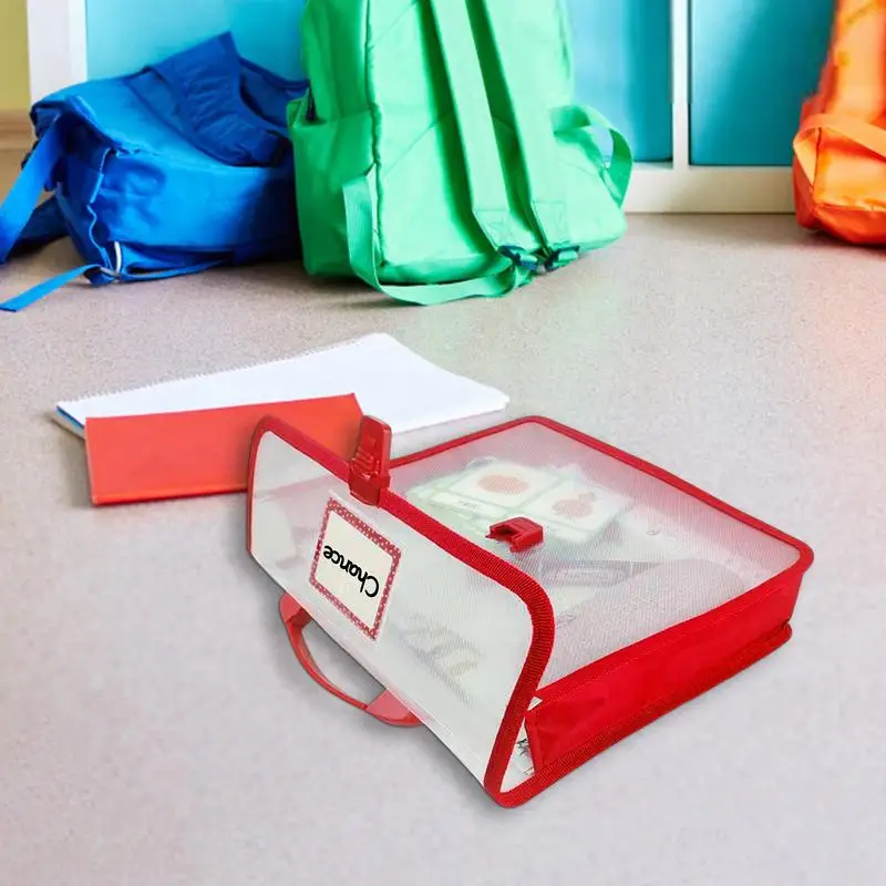 Clear Backpacks For School Clear Document Bag With Handle Multifunctional Schoolbag Handbag For Books Files Documents Mobile