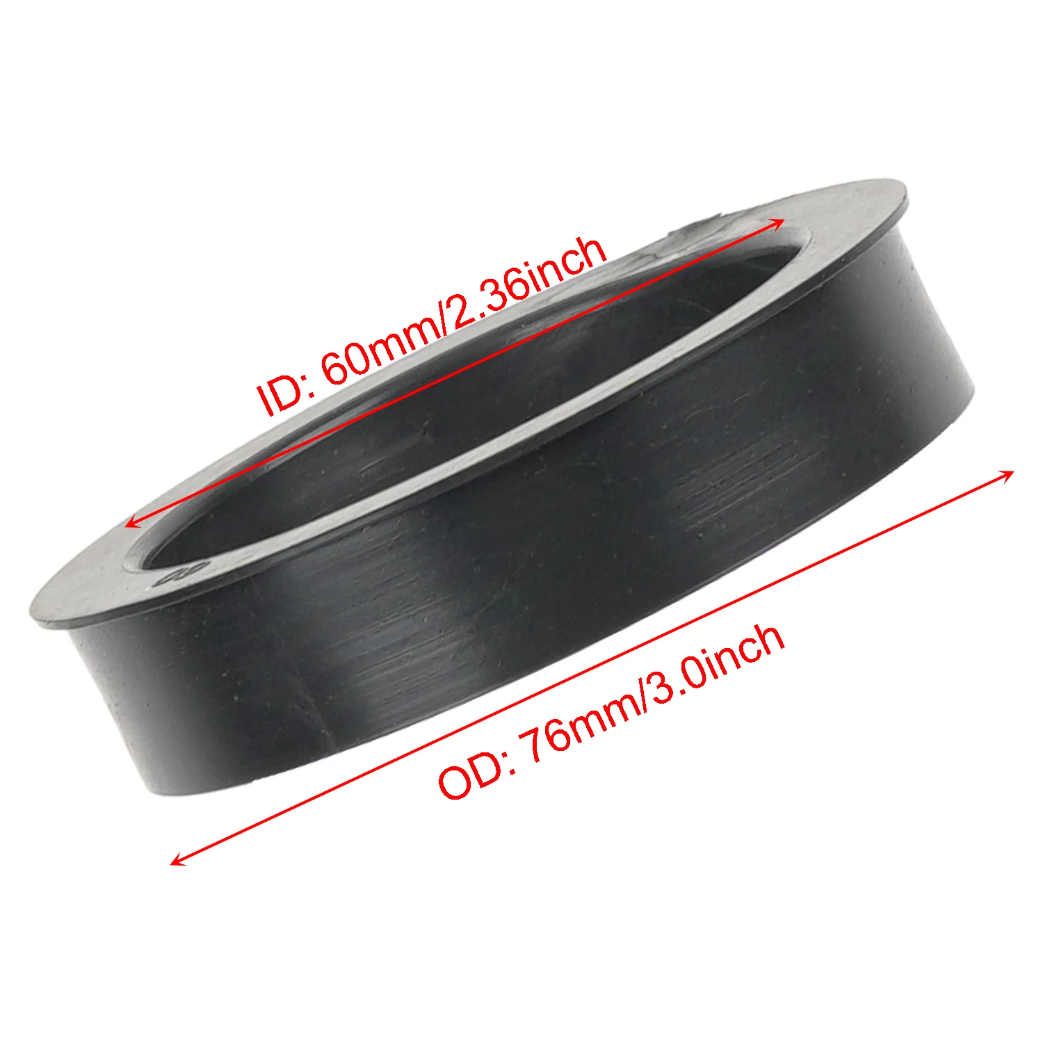 R-EP Reduzieradapter für 76 mm 3-Zoll-Kegel-Luftfilter 77 mm auf 70 mm 65 mm 60 mm Universal-Gummi-Reduzierring 3 Zoll auf 2,75 Zoll 2,5 Zoll – Detail 9