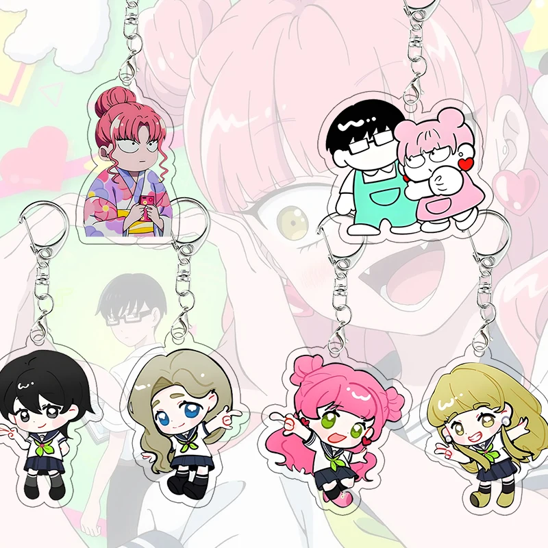 Porte-clés en acrylique Opposite You and Me Miyu Suzuki Hoshi Watanabe, pendentif mignon d'anime Sora, breloque de sac, cadeau