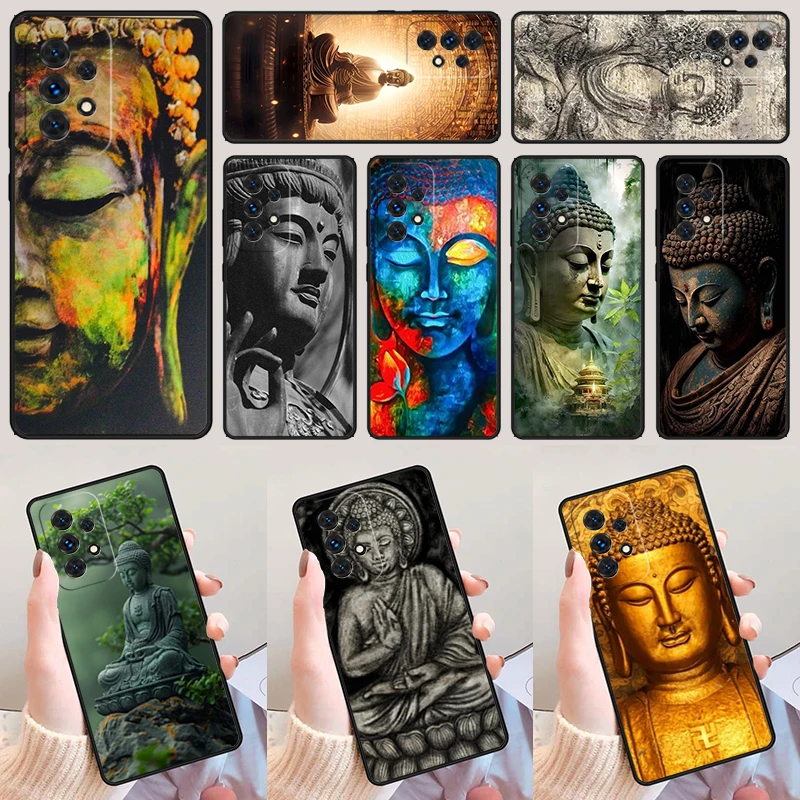 Gautama Buddhism Buddha For Samsung Galaxy A52 A72 A73 A20e A21S A50 A70 A11 A12 A42 A31 A40 A51 A71 A32 A80 A91 Phone Case