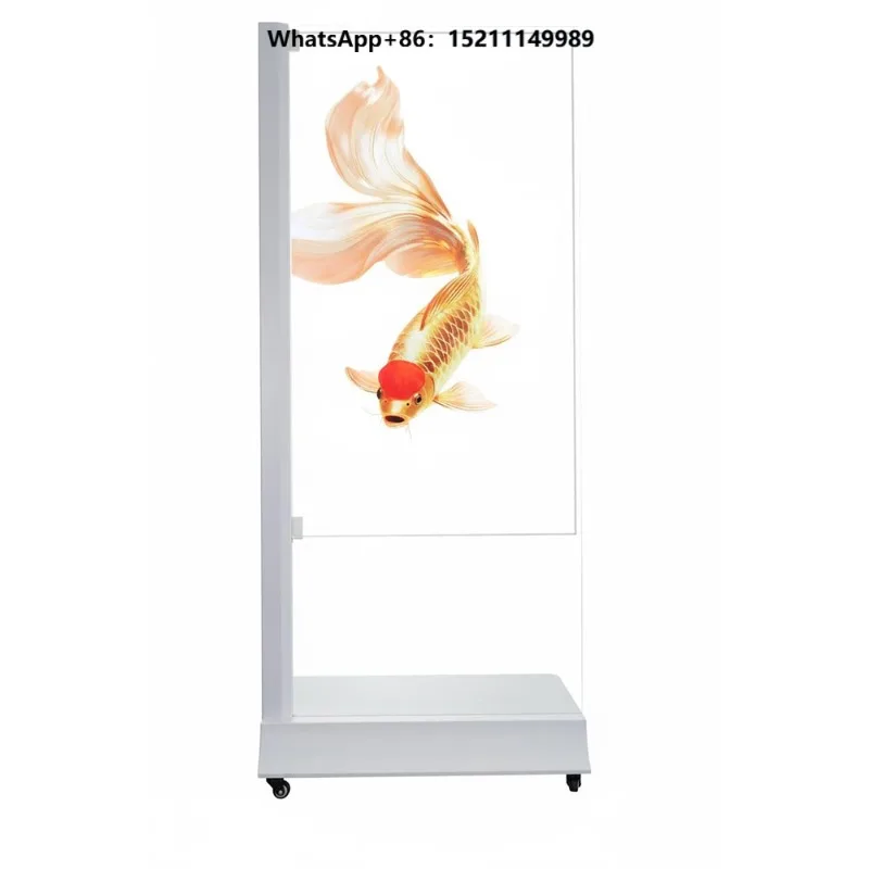 High-definition Self-illuminating LED Touchscreen Transparent Advertising OEM SDK Graphics Cloud-Based CMS for Shop Windows