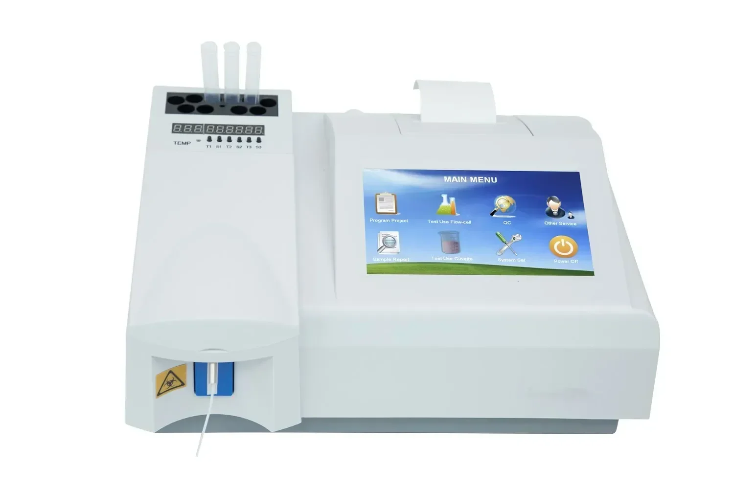 Hot sales CA2200  Portable Cheap Clinical Chemistry AnalyzerTouch Screen Lab Equipment Chemistry Analyzer Machine