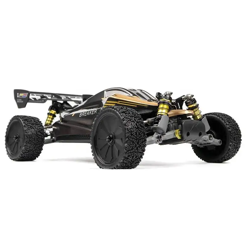 1/10 Brushless Carbon Fiber RC Off Road Buggy, 80km/H 4WD Waterproof Gyro Long Distance Remote Hobby Racing Vehicle RTR view 4