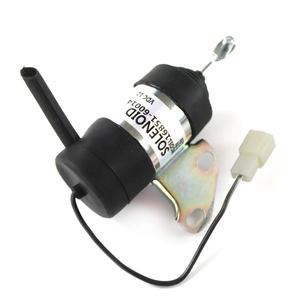 Diesel Stop Kubota For 16851-60014 052600-4530 Solenoid 052600-4531 12V Denso Engine Parts Engines Components Valves Parts
