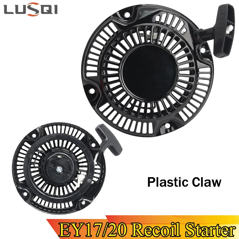 

LUSQI Recoil Starter Plastic Claw Lawn Mower Gasoline Engine Start Repair Part Fit Subaru Robin EX17 EH17 EY17 EY-20 EH12 3.6HP