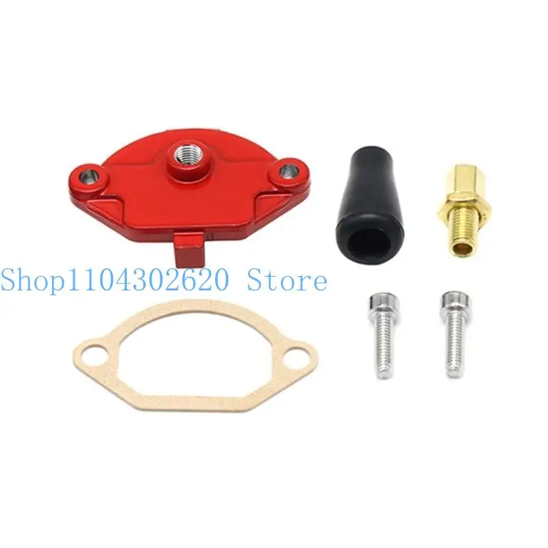 

02DE Motorcycle Carburetor Top Cover with Screws Modified Accessories for 21 24 26 28 30 32 34mm Carburetor Upper Cover