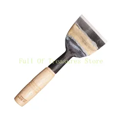 Woodworking chisel tools, wooden chisels, carpenters, household handmade wooden chisels, high-speed steel fish tail chisels