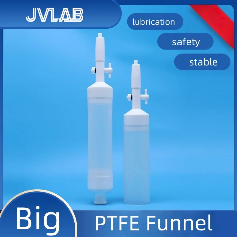

PTFE Filter Funnel Standard Wide Opening 24/29 Joint High Transparency Resistant Strong Acids,Alkalis High Temperature JVLAB​