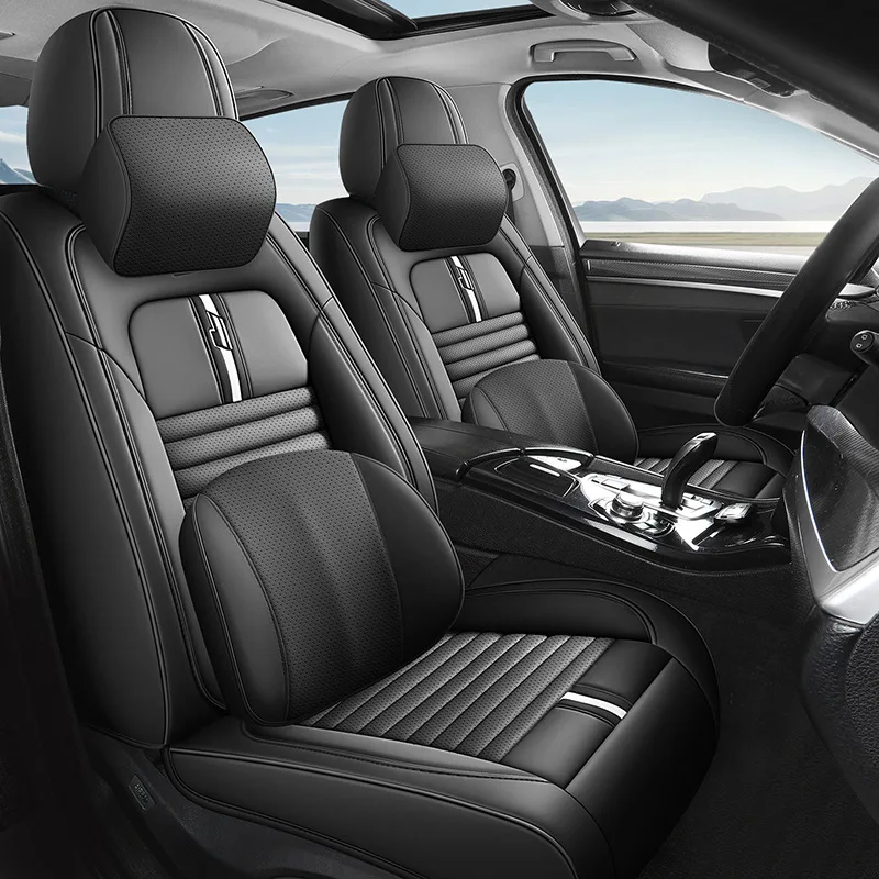 Fundas de asiento delanteras y traseras para Mitsubishi Carisma, Pajero 4, L200, Lancer X, Outlander XL 3, Eclipse Cross, Colt, Space Star