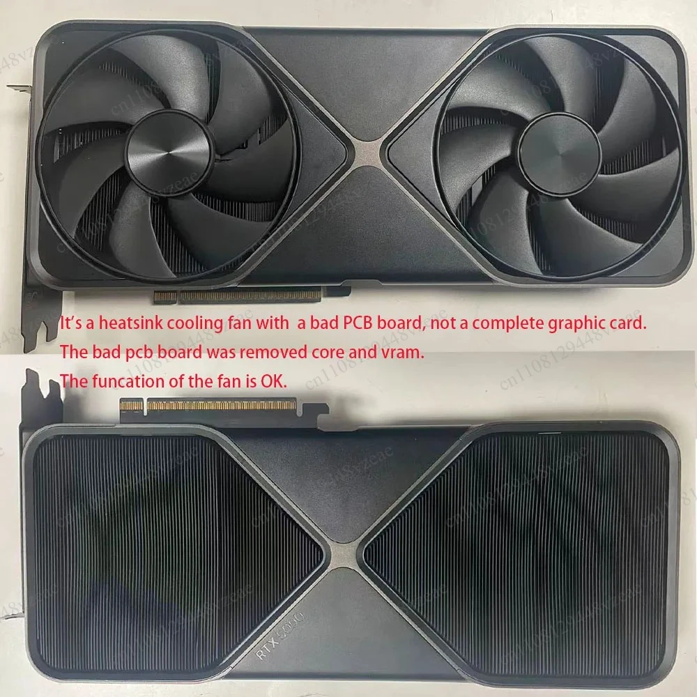 Card HeatSink Cooling or Bad PCB board Original Used For Nvidia RTX5090 FE Graphics