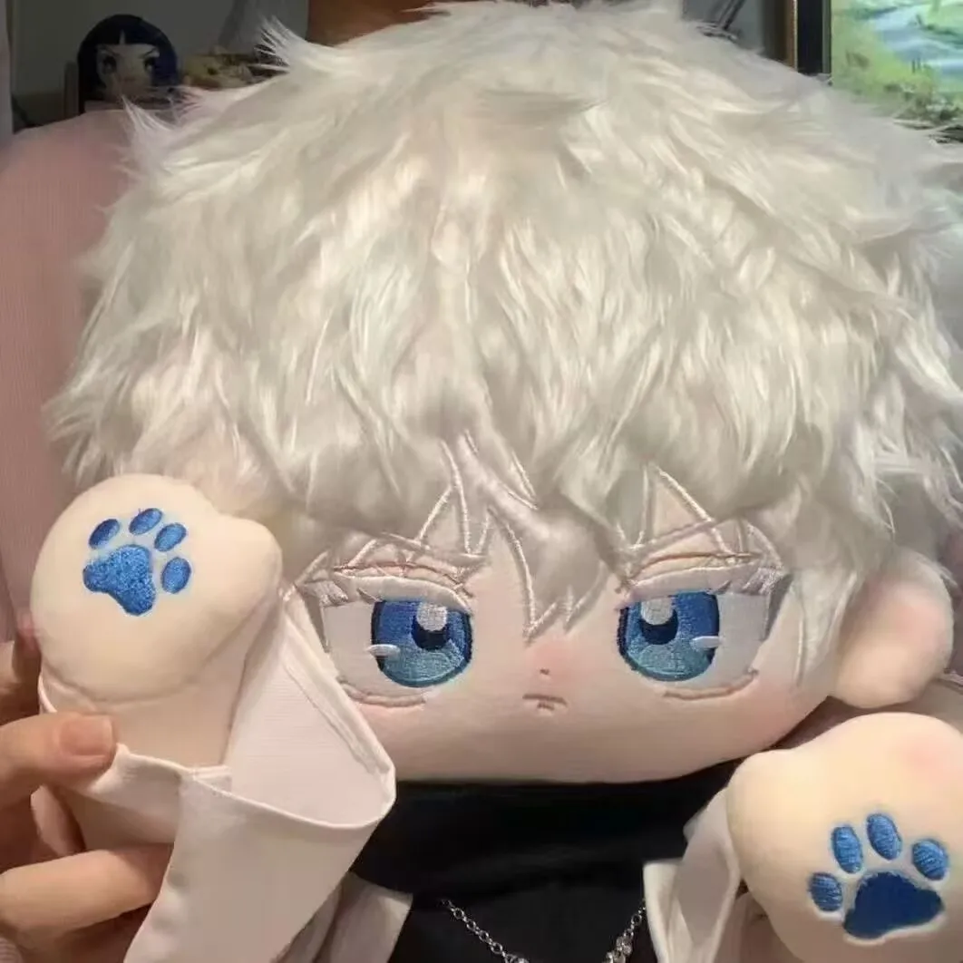 

Оригинальная и официальная хлопковая кукла «Jujutsu Kaisen» и «Gojo Satoru», 40 см, сидячая поза, наслаждайтесь аниме-куклы doujin