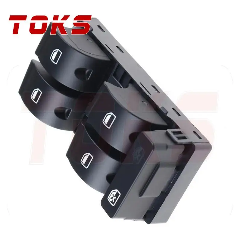 TOKS 8E0959851B Driver Side Electric Master Window Control Switch For AUDI A4 S4 B6 B7 RS4 SEAT Exeo 2000-2007 8E0959851D