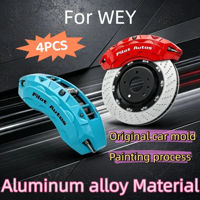 For WEY Coffee 01 02 03 05 07 80 G9 Hi4 Aluminum Alloy Brake Caliper Cover Front Rear Wheel Exterior Modification Kit