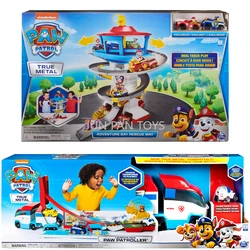 Original Paw Patrol True Metal Adventure Bay Rescue Way Action Figure Toys Paw Patroller Chase Marshall Skye Collectible Boy Toy