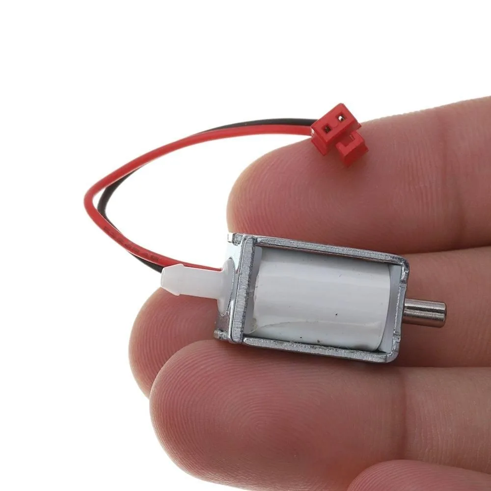 

1PCS DC12V Mini Electric Solenoid Valve Air Valve Normally Closed Solenoid Valve Micro Electronic Valve
