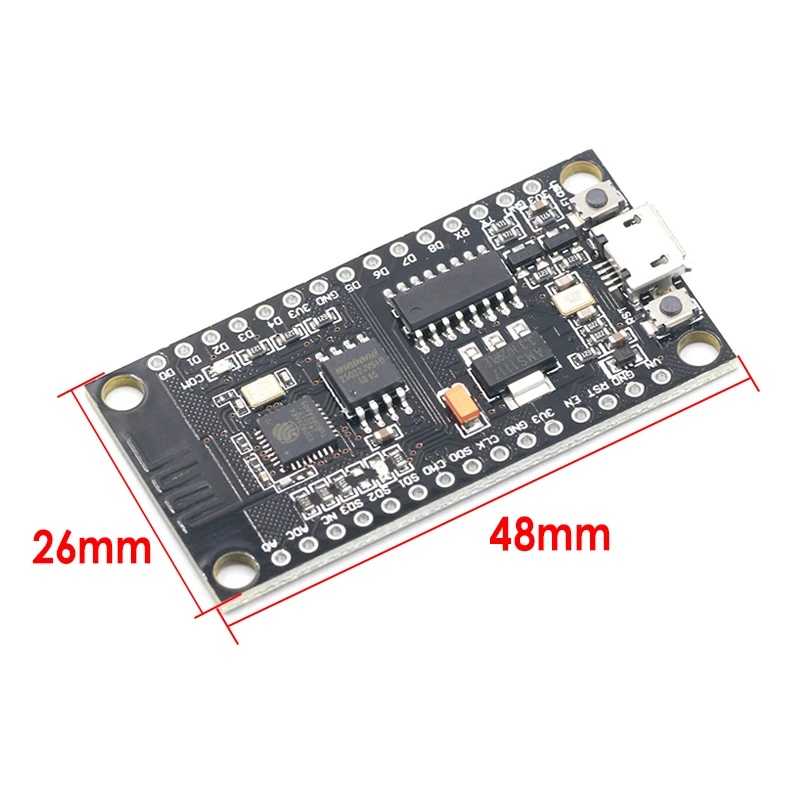 For WeMos D1 USB NodeMcu V3 CH340G CH340 ESP8266 32MB Module Wireless Internet Development Board For Arduino IDE IIC I2C SPI