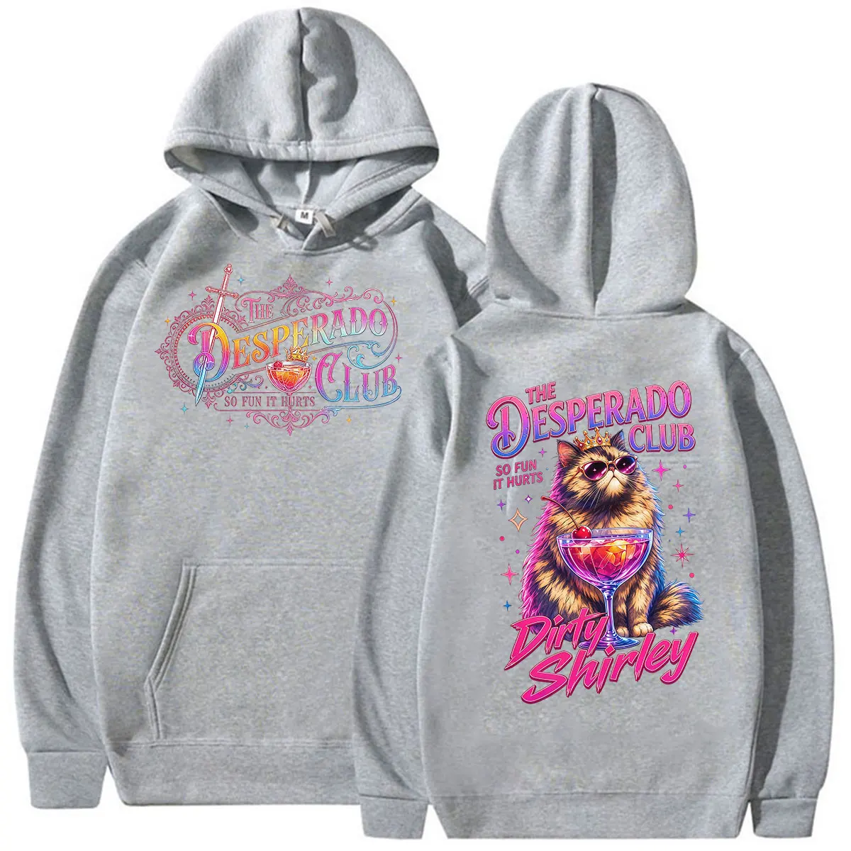 2026 Heißes Spiel Dungeon Crawler Carl Prinzessin Donut Print Hoodie für Männer und Frauen, Lässiger Langarm-Mode-Vintage-Pullover – Detail 5