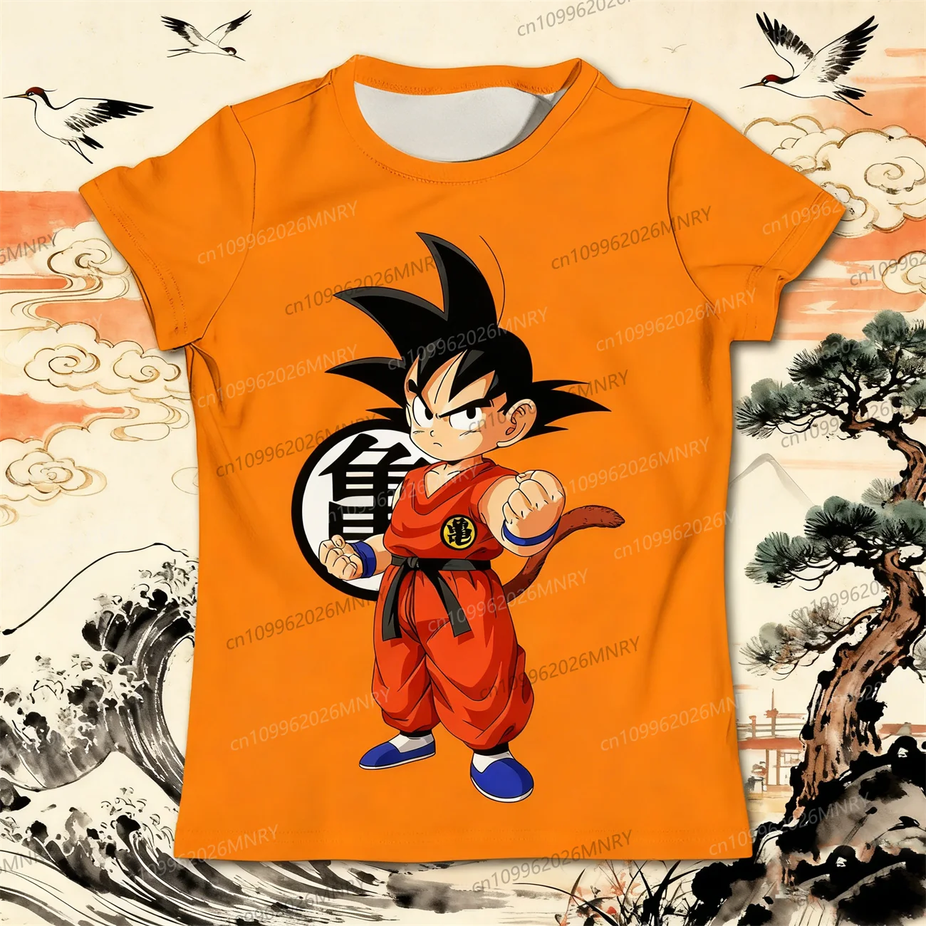 

Dragon Ball T Shirtt shirt for man Anime Figures Son Goku Super Saiyan T-shirt Children Clothes Summer Girl clothing Woman Top