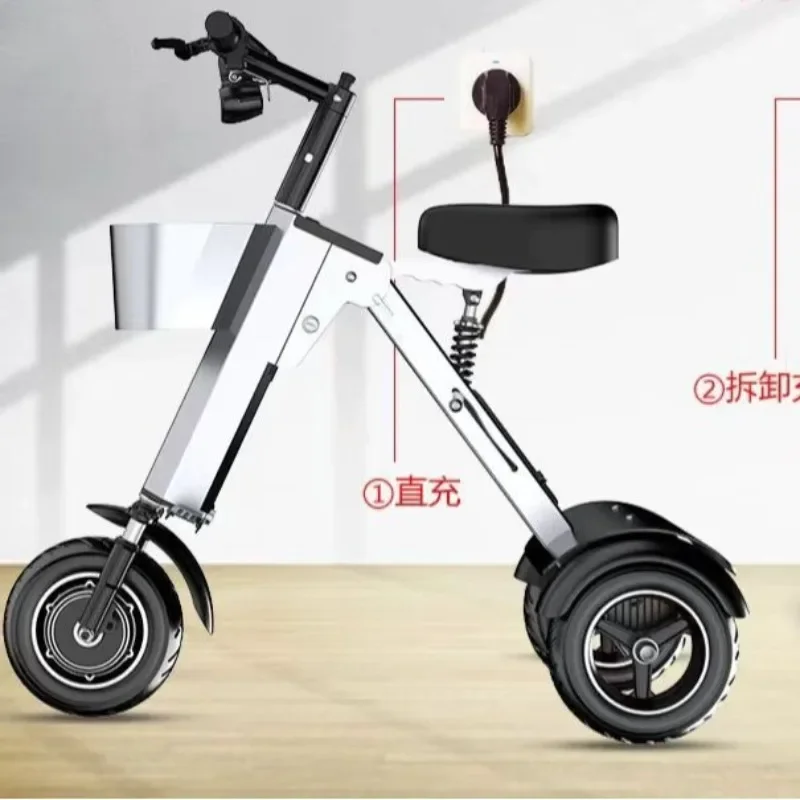Car-assisted electric tricycle small household car battery car y