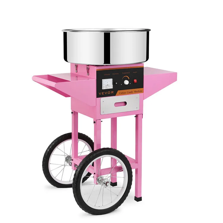 Unique Features Commercia Electric Sugar Cart Professional Cotton Candy Machine Home Cotton Candy Floss Machine