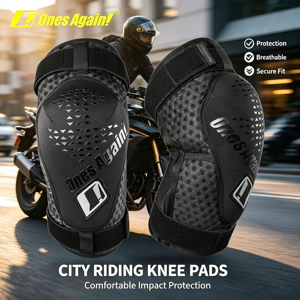 Mountain Biking Knee And Elbow Pads - Yaz nefes Motocross diz pedleri koruyucu