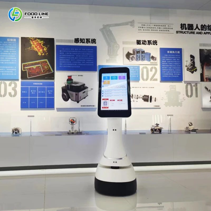 Picture 6: Autonomously Taking Elevator Robot Reception Hotel Food Delivery Robot Service Robot