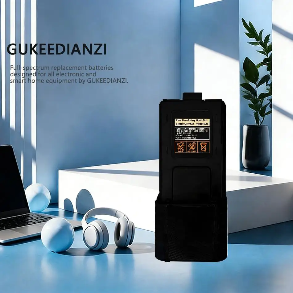 3800Mah UV-5R BL-5 …