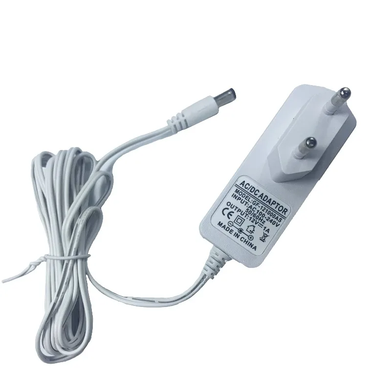 AC To DC Adapter 12V 1A 2A  Wall Mounted Power Supply Universal AC 100V-240V Input Adapter CE White EU Adapter