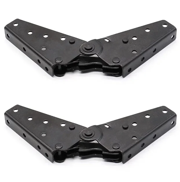 2Pcs Sofa Bed Hinge 3-Position Angle Mechanism Soft Metal Bed Furniture Hardware Thicken Hardware Accessories Foldable