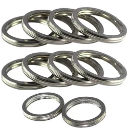 10PC Motorcycle Exhaust Pipe Holder Muffler Gasket For Suzuki RM85 RM85L 2002-2020 GSXR1100 GSX-R1100 1989-1992 GSX1100G 91-93