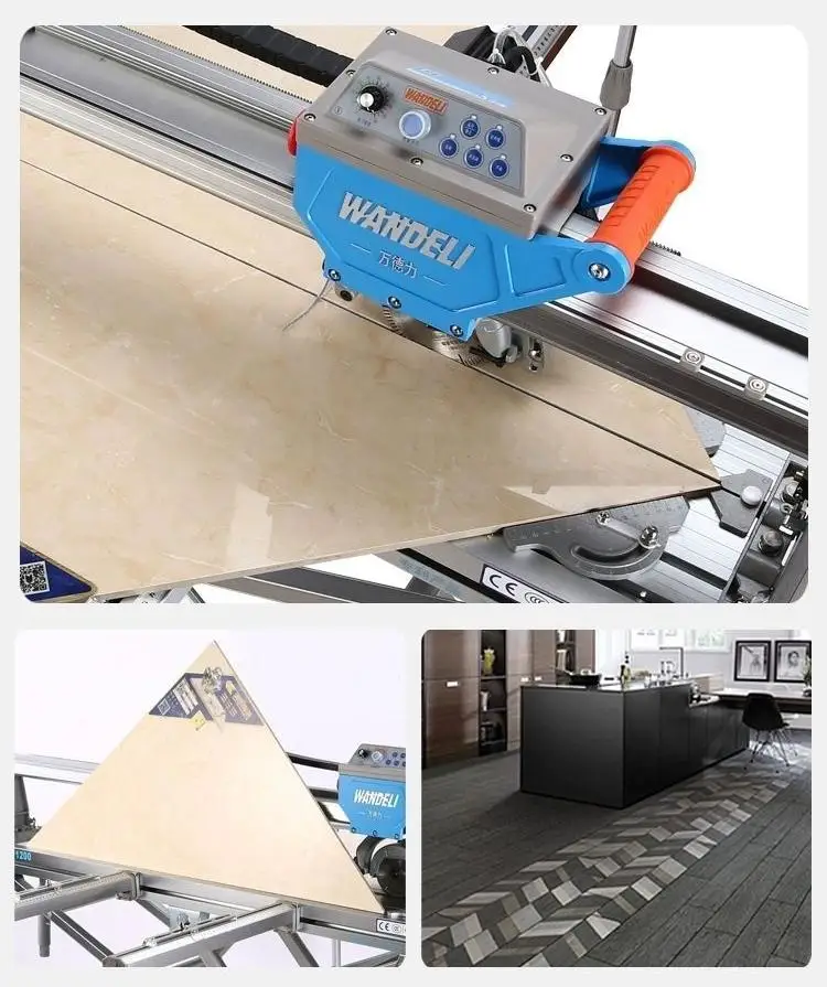 Wan QX-ZD-1200 قاطع البلاط الكهربائي للمياه/آلة القطع منشار البلاط المكتبي قاطع الحجر/آلة القطع آلة الحجر 1200 مللي متر