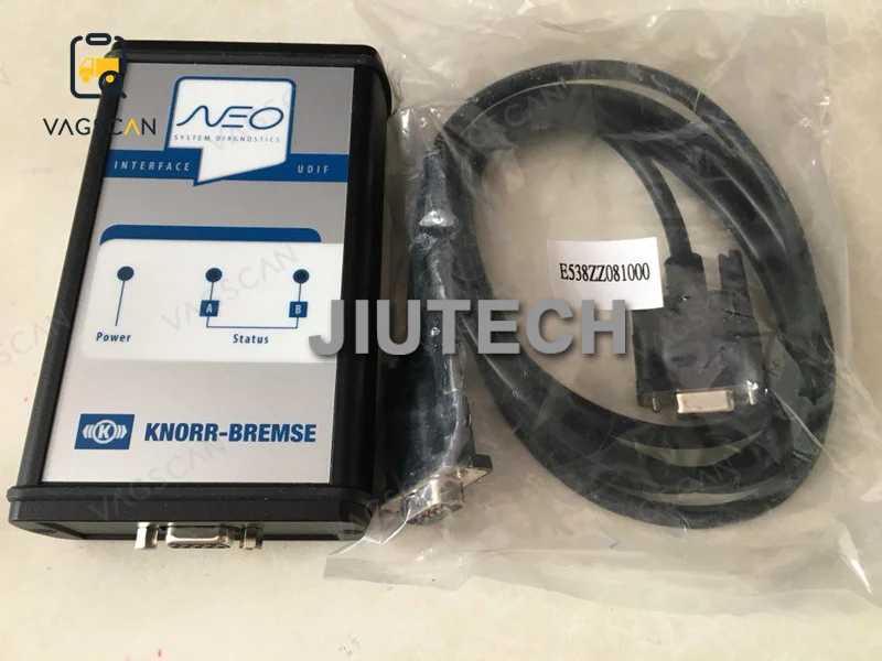 

For KNORR Diagnostic Kit Knorr NEO UDIF Interface with V5.0 software Truck Trailer Brake -BREMSE Diagnostic Tool