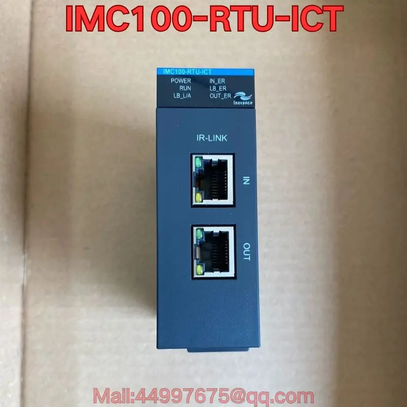 

Second-hand IMC100-RTU-ICT PLC module functional test is normal