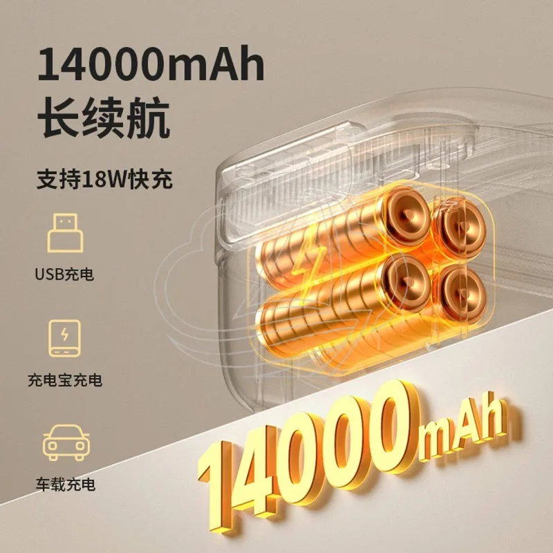 Dual Voltage 110V 220V USB Heating Lunch Box, Portable Rechargeable Food Warmer No Water Design