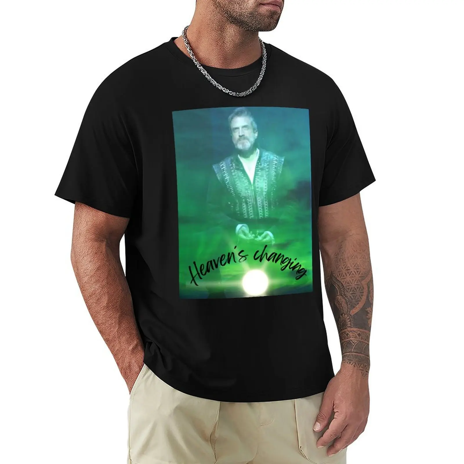 Camiseta Raul Esparza Galileo, camiseta informal de manga corta con diseño simple