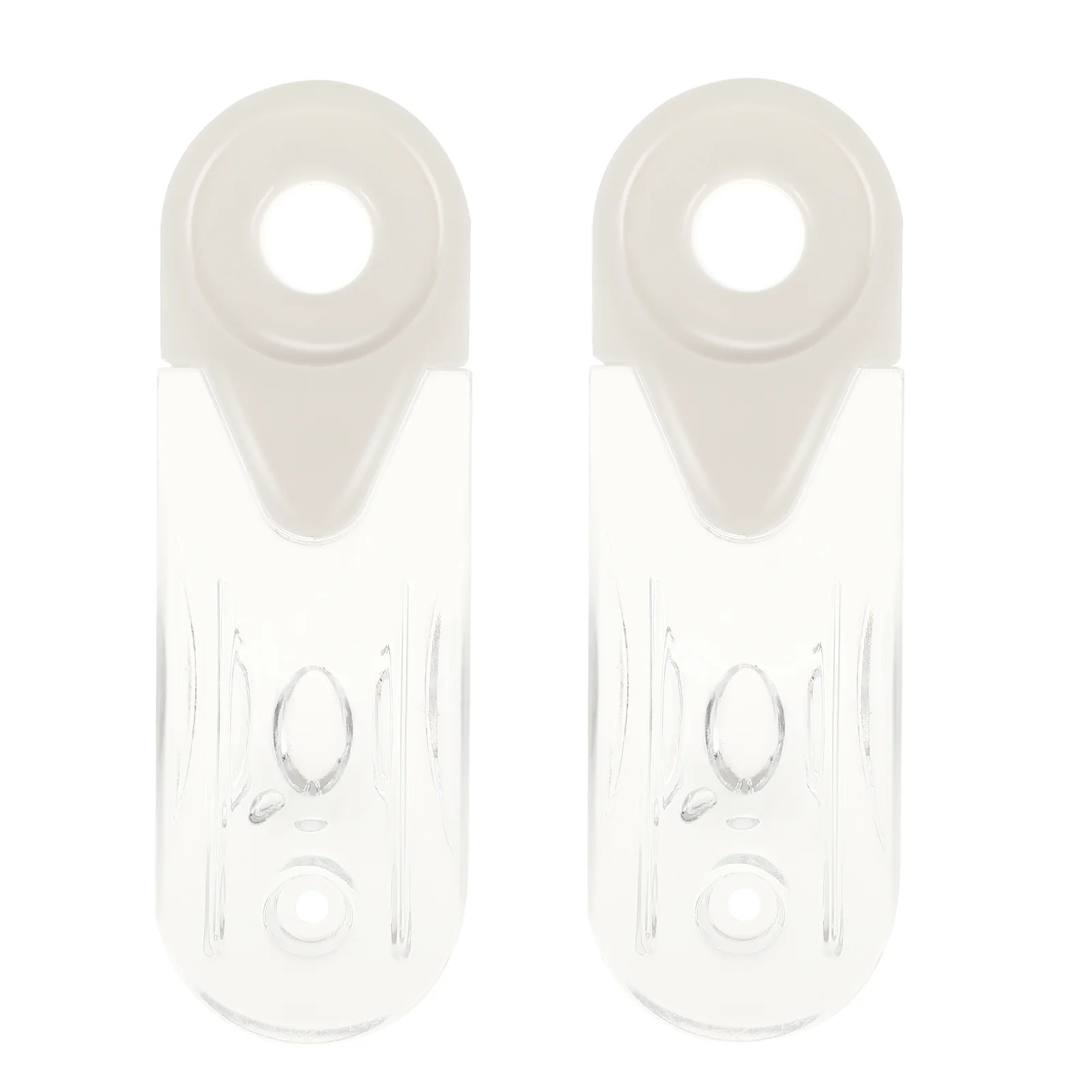 

2 Pcs Curtain Handle Accessories Venetian Blinds Handles Plastic Safety Window Pleated Curtains Roller Repair Parts for