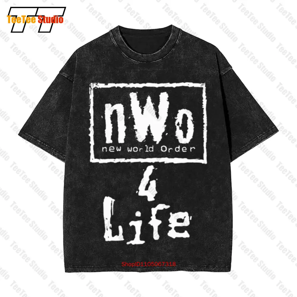 

New World Order 4 Life Bin F Vintage Oversized T-Shirt I72D