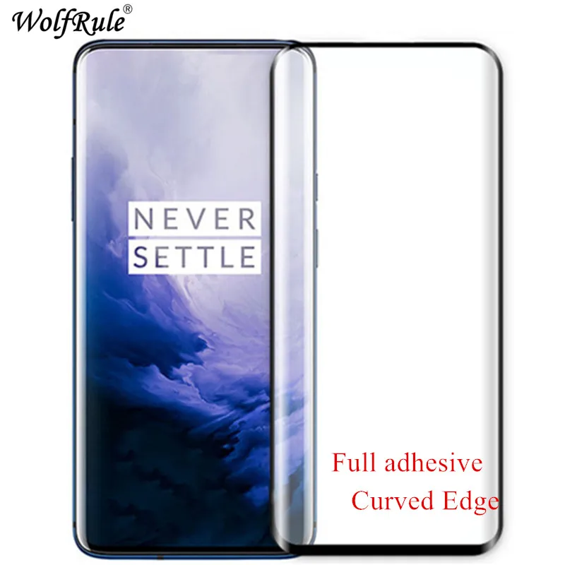 Full Glue Curved Tempered Glass Oneplus 7 Pro Curved 3D Screen Protector Phone Film For Oneplus 7 Pro Glass Oneplus 7 Pro 6.67"