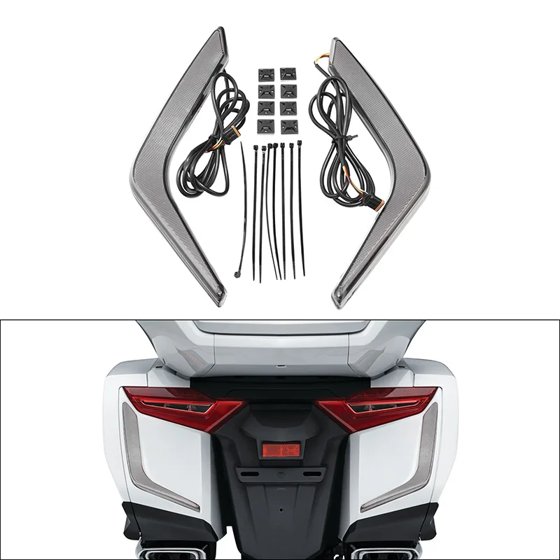 Rear Saddlebag Light Accents For Honda Goldwing GL1800 2018 2019 2020 2021 2022 2023 Motorcycle Accessories